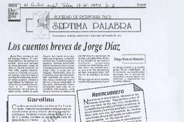 Los cuentos breves de Jorge Díaz