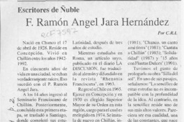 F. Ramón Angel Jara Hernández  [artículo] C R. I.