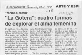 "La Gotera", cuatro formas de explorar el alma femenina  [artículo].