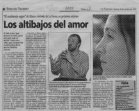 Los altibajos del amor  [artículo] Leopoldo Pulgar.