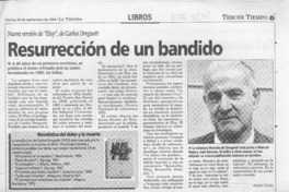 Resurrección de un bandido  [artículo] Andrés Gómez.
