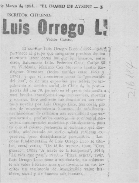 Luis Orrego Luco