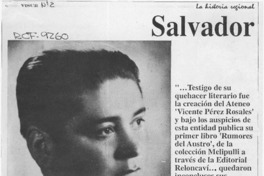 Salvador Zurita Mella  [artículo] Archibaldo Toloza Paredes.