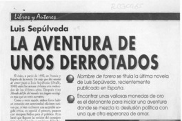 La aventura de unos derrotados  [artículo] Mariano Aguirre.