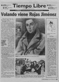 Volando viene Rojas Jiménez se paseaba por el alba  [artículo].