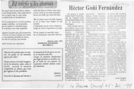 Héctor Goñi Fernández  [artículo] José Vargas Badilla.