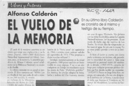 El vuelo de la memoria  [artículo] Floridor Pérez.