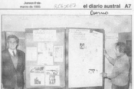Luis Aguila mostrará su tercer libro en Osorno  [artículo].
