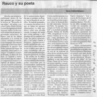 Rauco y su poeta  [artículo] María Cristina Menares.