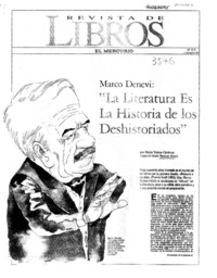 La literatura es la historia de los deshistoriados  [artículo] María Teresa Cárdenas.