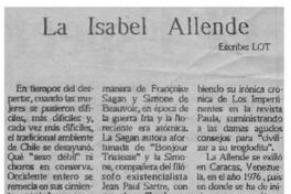 La Isabel Allende --