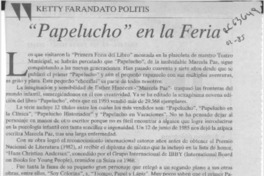 "Papelucho" en la feria  [artículo] Ketty Farandato Politis.