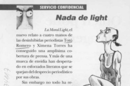 Nada de light  [artículo].