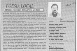 Mario Berton  [artículo] Ernesto Massiglio.