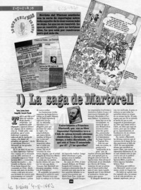 La Saga de Martorell  [artículo] Lorena Amaro.