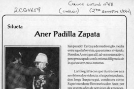 Aner Padilla Zapata  [artículo] Carlos René Ibacache.