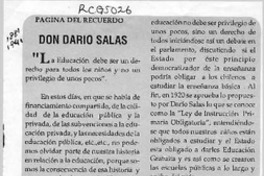 Don Darío Salas  [artículo] G. V. F.