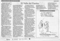 El valle del paraíso  [artículo] Martín Ruiz.