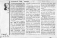 Musas de José Donoso  [artículo] Jorge Edwards.