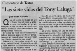 "Las siete vidas del Tony Caluga"