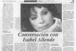 Conversación con Isabel Allende  [artículo]