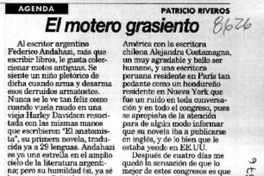 El motero grasiento  [artículo] Patricio Riveros