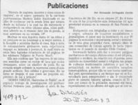 Publicaciones  [artículo] Fernando Arriagada Cortés