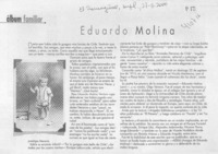 Eduardo Molina  [artículo]