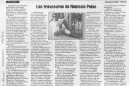 Las travesuras de Nemesio Pelao  [artículo] Enrique Ramírez Capello