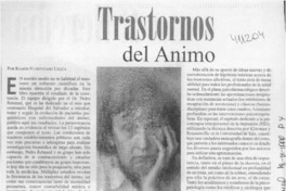 Trastornos del ánimo  [artículo] Ramón Florenzano Urzúa