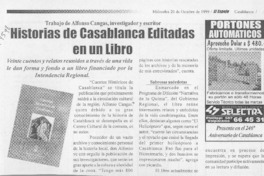 Historias de Casablanca editadas en un libro  [artículo]