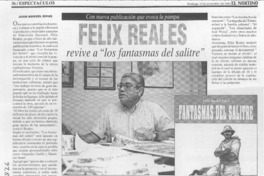 Félix Reales revive a "Los fantasmas del salitre"  [artículo] Juan Manuel Rivas