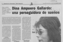 Dina Ampuero Gallardo, una perseguidora de sueños