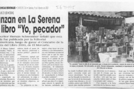Lanzan en La Serena el libro "Yo, pecador"  [artículo] S.V.C.C.