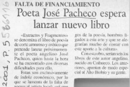 Poeta José Pacheco espera lanzar nuevo libro