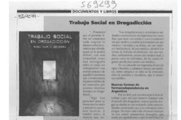 Trabajo social en drogadicción  [artículo]