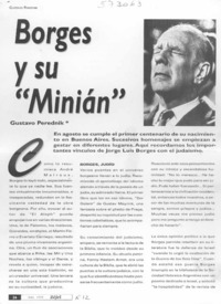 Borges y su "Minian"