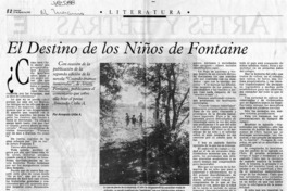 El destino de los niños de Fontaine  [artículo] Armando Uribe A.