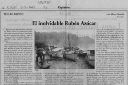 El inolvidable Rubén Azócar  [artículo] Luis Alberto Mansilla