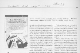 La reforma educacional chilena  [artículo] Sergio Molina Silva