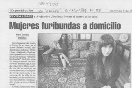 Mujeres furibundas a domicilio  [artículo] Andrea González