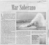 Mar soberano  [artículo] Mario Tomás Schilling