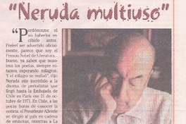 "Neruda multiuso"  [artículo]