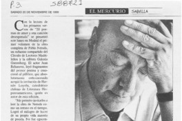 Neruda, siempre  [artículo] María Eugenia Vargas