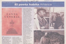 El poeta habita América  [artículo] Marilú Ortiz de Rozas