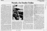 Neruda y los Estados Unidos