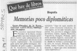 Memorias poco diplomáticas  [artículo] Susana Bravo