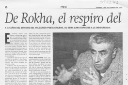 De Rokha, el respiro del "roto cosmopolita"  [artículo] Manuel Torres