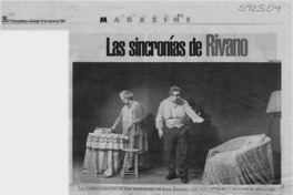 Las sincronías de Rivano  [artículo] Ximena Villanueva