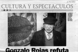 Gonzalo Rojas refuta a Ibáñez Langlois